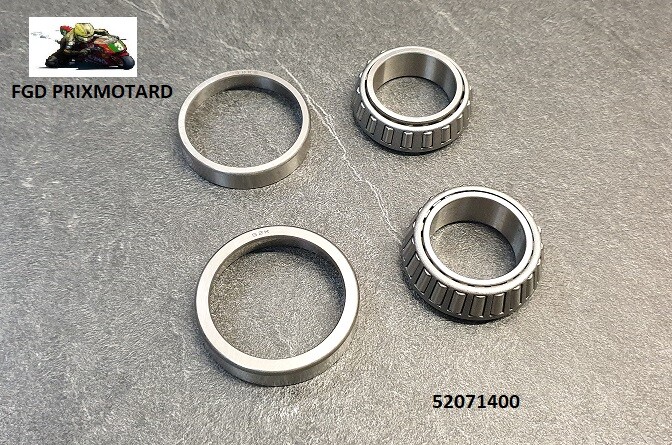 Kit Roulement Colonne De Direction Pour Kawasaki 750 H2 (1972-1975) - Compatible, Neuf Sous Blister