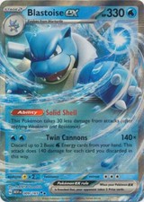Blastoise EX #9 Prices | Pokemon Japanese Scarlet & Violet 151