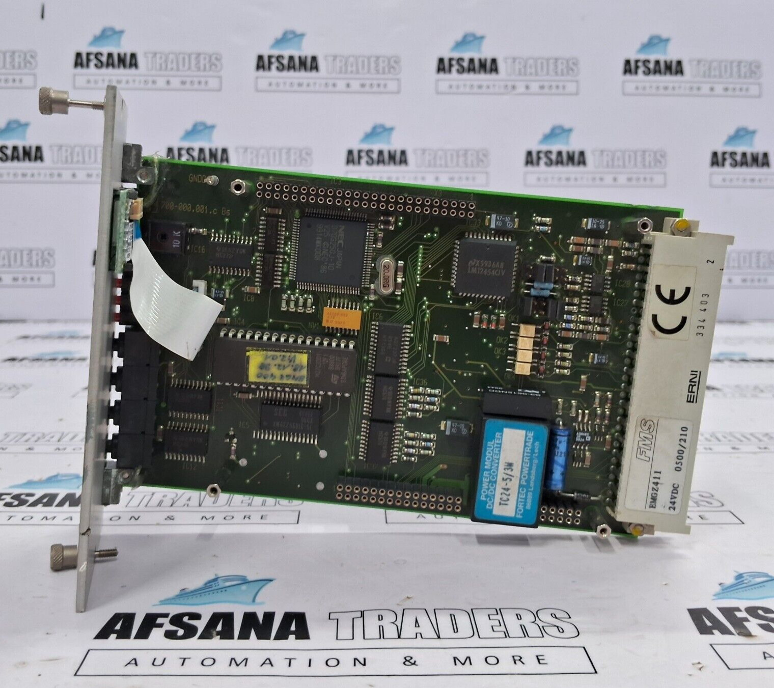 FMS EMGZ411 PRINTED CIRCUIT BOARD “SIGHTLY CRACKED”