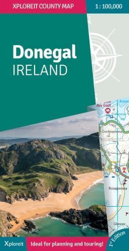 Mike Meagher Xploreit Maps Donegal Ireland (Map) Xploreit County Series