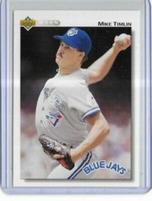 1992 Upper Deck #409 Mike Timlin Toronto Blue Jays