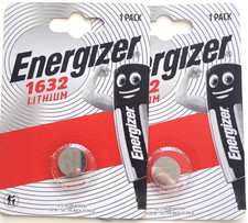 CR1632 ENERGIZER ECR1632 2PK Lithium Bat. DL1632 GREAT EX 12/33 FREE SHIP