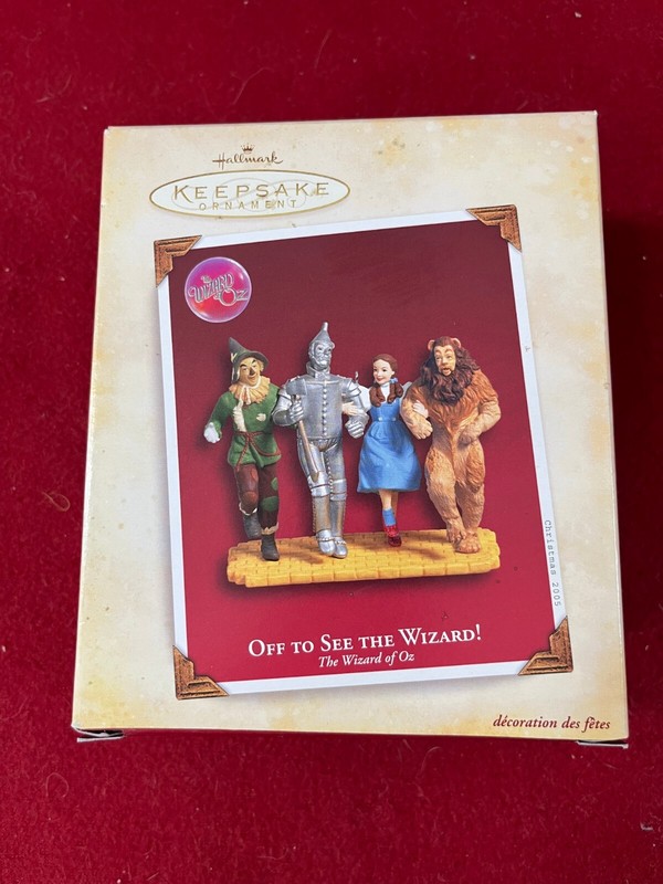 2005 Hallmark Keepsake The Wizard of Oz "Off to See the Wizard" Ornament