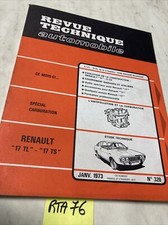 Revue technique Renault R17