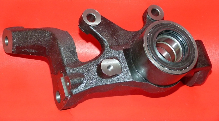 Pivot avant gauche complet Hisun RS8 en acier forgé anti-vibrations