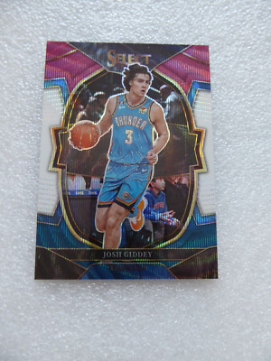 Josh Giddey - OKC/Bulls - Tri Color Prizm 2022-23 Panini Select Basketball # 60