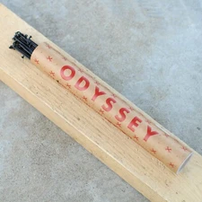 ODYSSEY BMX STAINLESS 14g SPOKES BLACK (BOX of 40 Includes SPOKE NIPPLES)