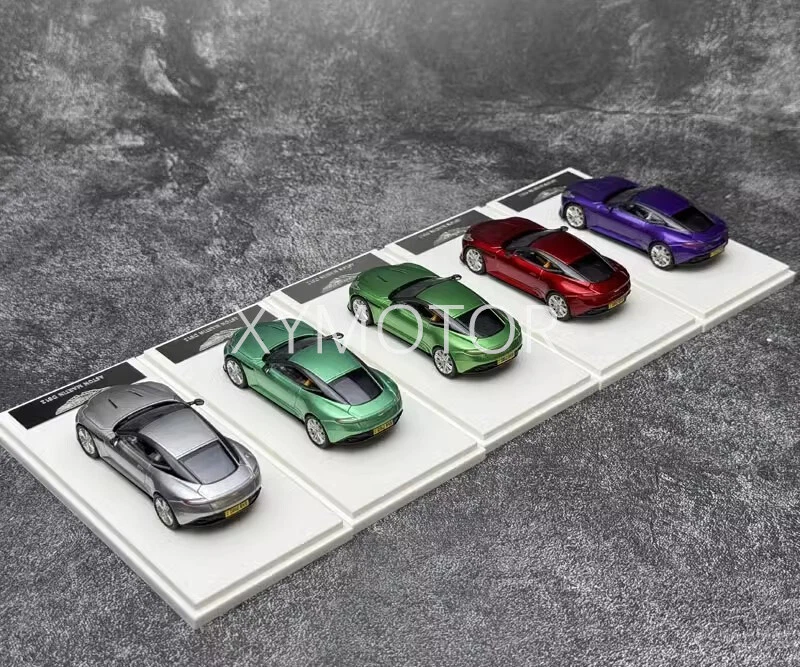 Xiaoguang 1/64 Aston Martin DB12 Diecast Coche Modelo Juguetes Verde/Rojo/Púrpura/Plateado Foto 3 de 4