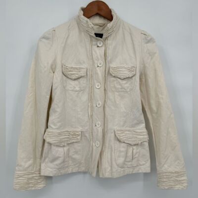 Violanti for Searle made in Italy form fitting lightweight button down jacket