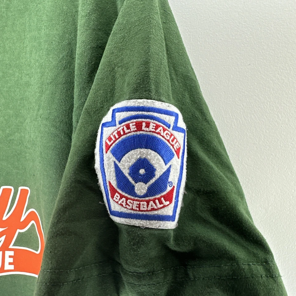 Camiseta deportiva de béisbol de las pequeñas ligas de Estados Unidos de colección años 90 talla M VKM Venus verde Foto 4 de 4