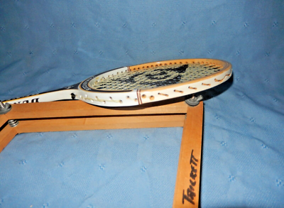 Raquette de squash Dunlop vintage en bois avec protecteur de cadre en bois, fabriquée en Angleterre - Canada