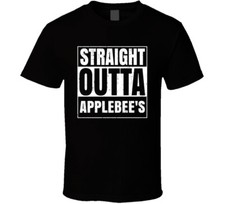 Straight Outta Applebee's Restaurant Fast Food Chain Eatery Compton Parody 