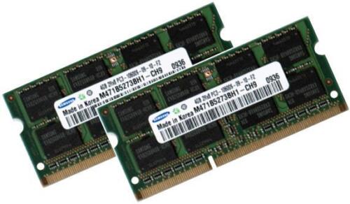 2x 4GB 8GB DDR3 1333 MHz pamięć RAM Samsung Q330 Q530 PC3-10600S - Zdjęcie 1 z 1