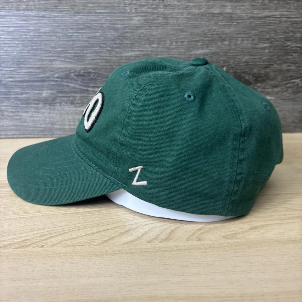 Gorra bobcats de la Universidad de Ohio con correa trasera para hombre verde NCAA bordada universidad Foto 4 de 4