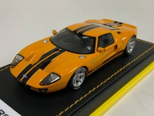 1/43 Minichamps Ford GT from 2004 in Yellow  Black leather  TX24