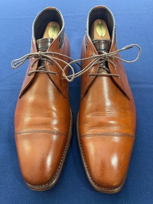 Floris Van Bommel of Holland Men's Ankle Boots Tan Goodyear Welt EU 8, US 9