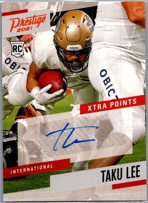 2021 Panini Chronicles Draft Picks #PS-TLE Taku Lee Xtra Points Signatures