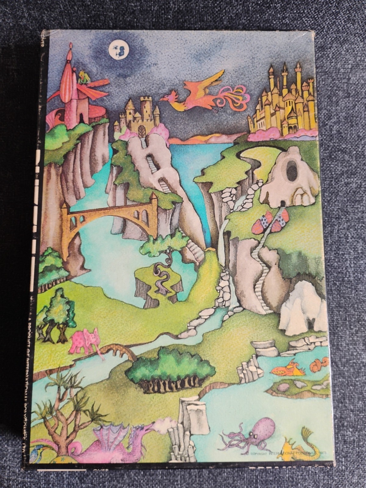 Vintage Dreamland Joyce Culkin The Underground JigSaw Puzzle 1973 International 