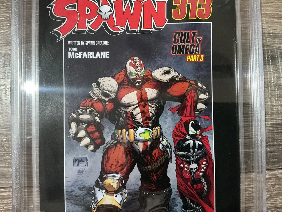 Spawn #312 CBCS ASP Skyline Variant SIGNED 7x - Image 3 of 4