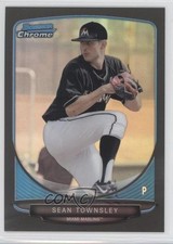 2013 Bowman Draft Picks Chrome Black Refractor 23/35 Sean Townsley #BDPP117 0a7