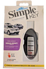 Car Keys Express Nissan Simple Key 4 Button Smart Key Remote Programmer Fob Kit