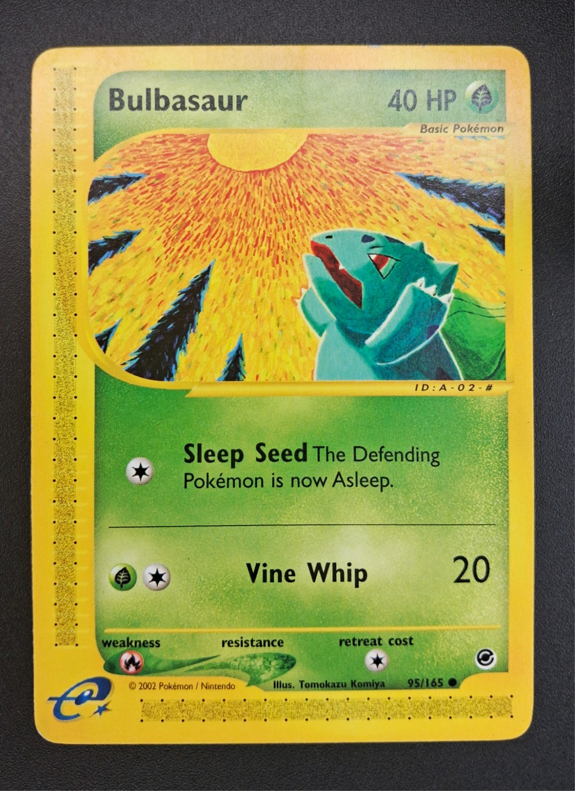 Bulbasaur Expedition 095/165 Regular Common English 2002