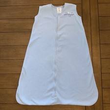 Halo Infant Toddler Fleece Sleep Sack Size L 12-18 Months Blue Wearable Blanket