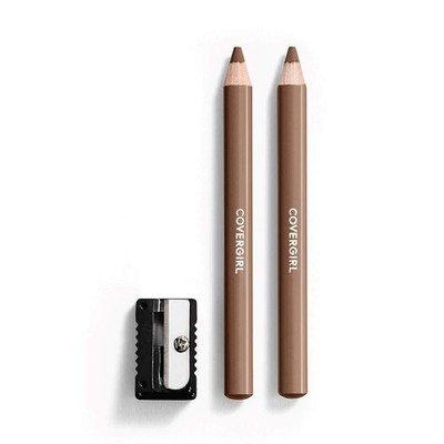 CoverGirl Easy Breezy Brow Fill + Define Water Resistant Pencil, Honey Brown ...
