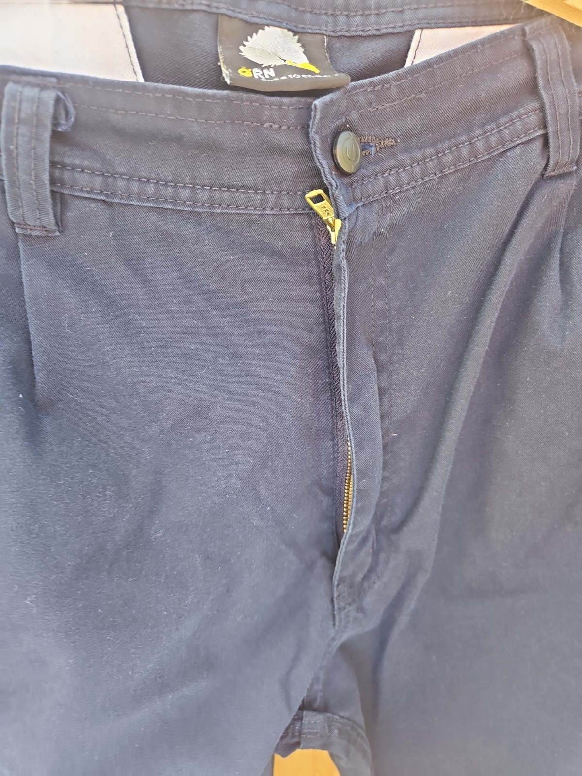 Orn Combat  Blue Work Pants 38reg , 30in Leg image 4