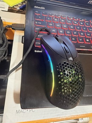 Glorious Model D 2 Wireless Optical RGB Gaming Mouse Matte Black *NO DONGLE*