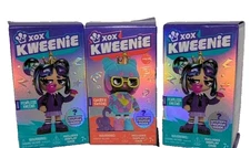Lot Of 3 XOX Kweenie Fearless & Quirky Mystery Figurine Blind Box Sealed New