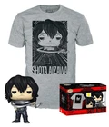 Funko Pop! My Hero Academia Shota Aizawa #375 (Metallic) w/ Large T-Shirt