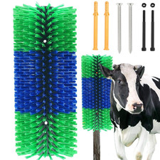 Kratzbürste Viehbürste Halbrund Rinder Pferde Ziegen Kälber Mähnenbürste