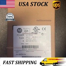 New Factory Sealed AB 22A-B4P5N104 PowerFlex 4 240V 3P 1HP AC Drive 1pcs