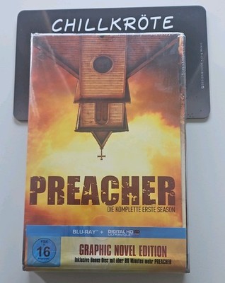 PREACHER - 1. Staffel  GRAPHIC NOVEL EDITION  (BluRay 2016)  RAR + eingeschweißt