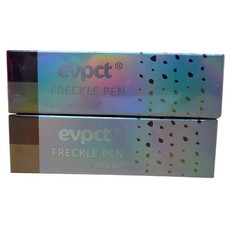 2 Pack 2 Pens Each Freckle Pen Dark Brown Light Brown, Long Lasting