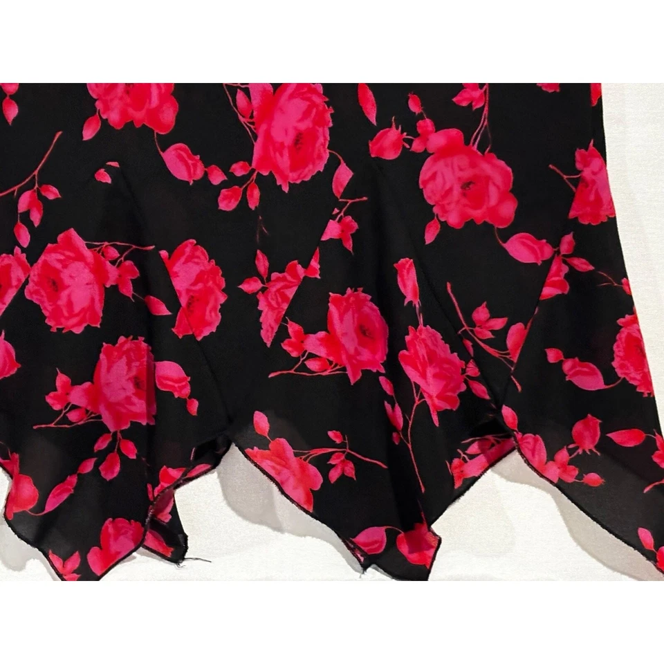 Vestido babydoll floral vintage Jonathon Martin talla 3 caprichoso hada bruja y2k Foto 4 de 4