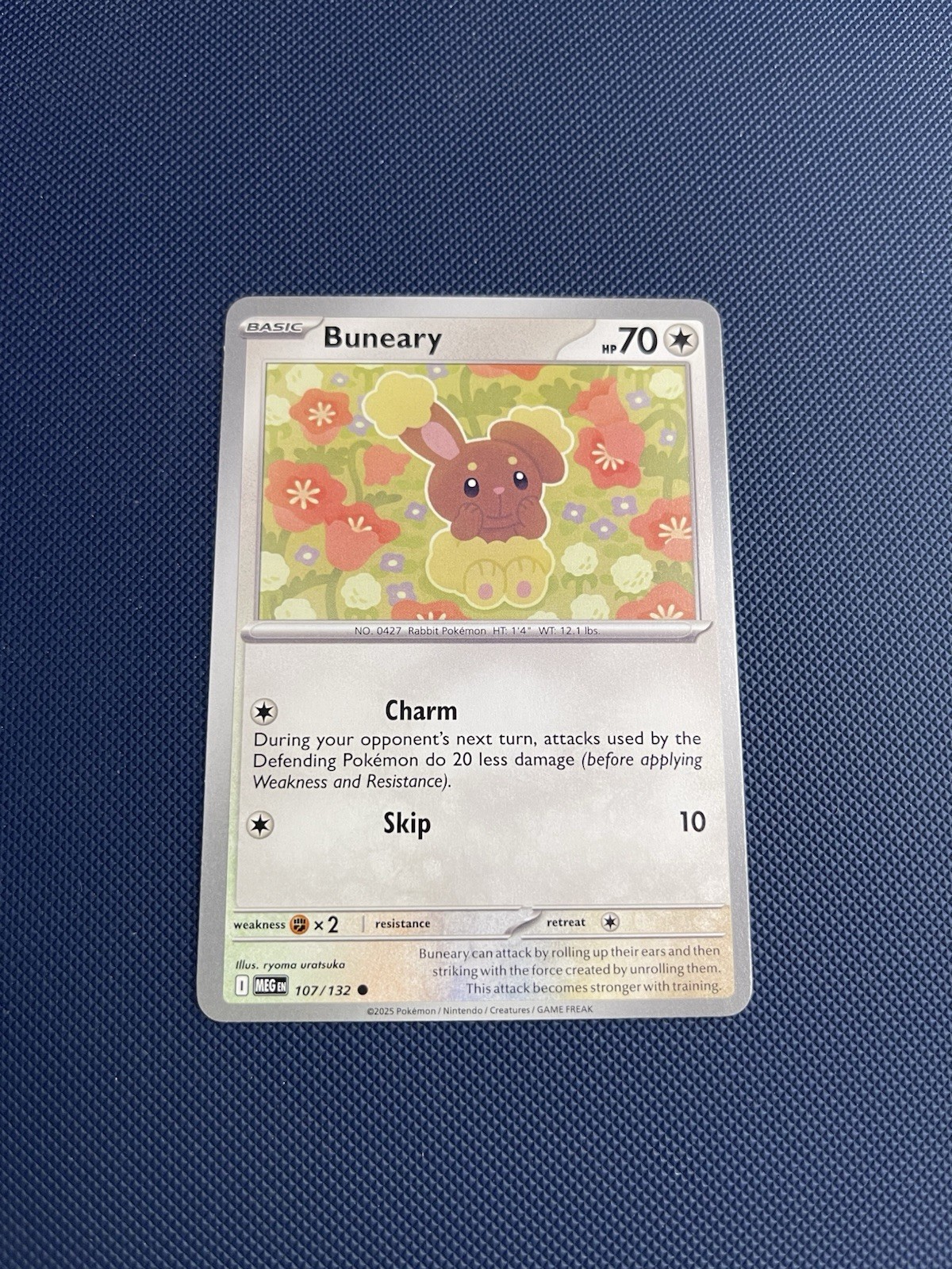 Buneary - 107/132: Mega Evolution Near Mint