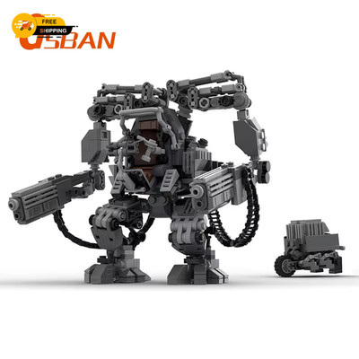 Mechanischer Mecha Roboter APU Bausteine Set MOC Spielzeug für Kinder Geschenke