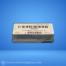 CLIPPARD MJV-4 Valve 4WAY 1/8IN NPT 14SCFM Spring Return 150PSIG FNFP