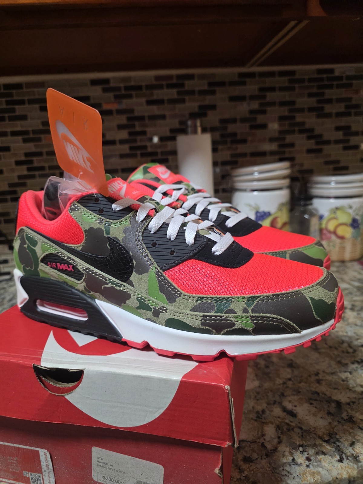 Nike Air Max 90 SP Reverse Duck Camo CW6024-600 Size 12 2020 Release thumbnail 4
