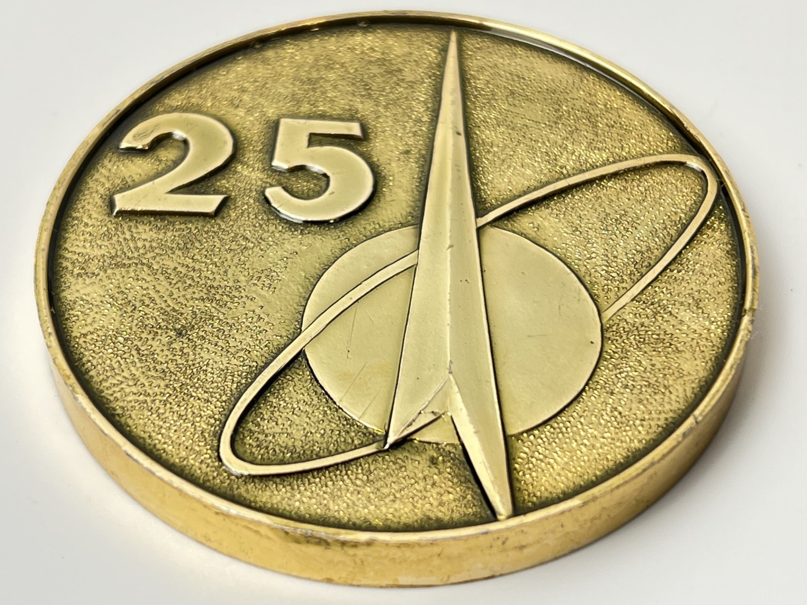 Set Medal and Badge of the Soviet Space Program 25 Years 1954-1979 Cosmonautics