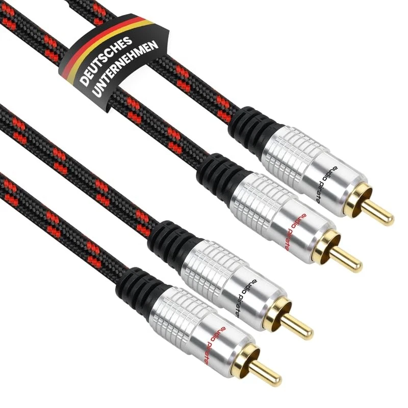 Drut Accoppiatore RCA Femmina-Femmina | Prolunga Per Cavi Audio E Video, Adattatore A Doppia RCA - 4