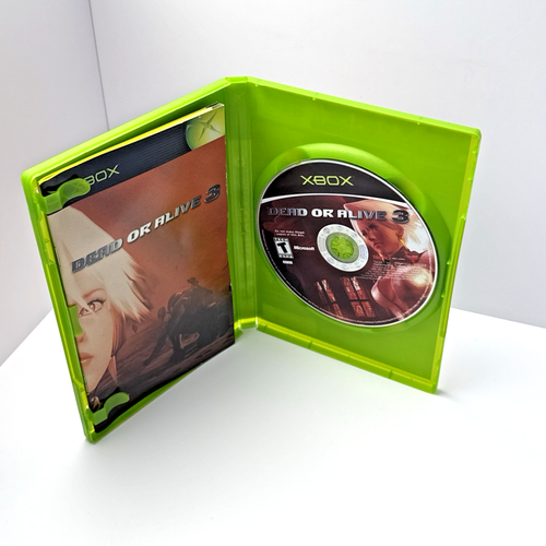Dead or Alive 3 Microsoft Original Xbox VGC Mint Disc CIB Complete Tested - Picture 3 of 5