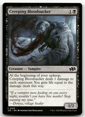 Creeping Bloodsucker #415 (NM) Foundations Jumpstart J25 Magic MTG