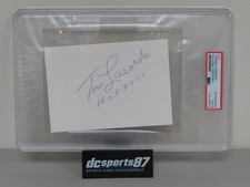Tommy Lasorda Inscription Signed Auto Autograph PSA DNA Certified Authentic
