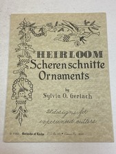 Heirloom Scherenschnitte Ornaments Sylvia Gerlach Papercutting Patterns Cuttings