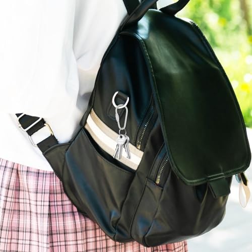 20 Pcs Heavy Duty Stainless Steel Quick Link, Metal Mini Locking Carabiner 