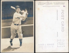 Ca. 1942 Jimmie Foxx Chicago Cubs Burke RDM Studios Postcard