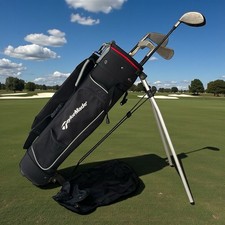 Taylormade 320k Kids Golf Youth Junior Jr 4 Club Set Bag RainCover Right Hand